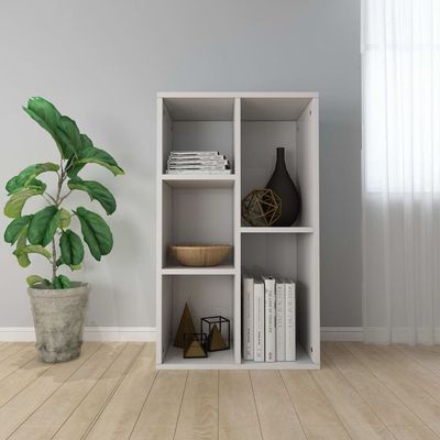 Multifunctional Storage Shelf for Kid's Room and Office Organizer for Toys Books and Office Supplies Modern Design White