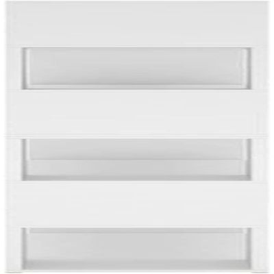 puraday Bookcase/Divider White 100 x 24 x 188 cm Wall Bookcase Wall Shelf Wooden Bookcase Modern Bookcase Room Divider Elegant and Classic Design puraday Bookcase/Divider White 100 x 24 x 188 cm Wall Bookcase Wall Shelf Wooden Bookcase Modern Bookcase Room Divider Elegant and Classic Design