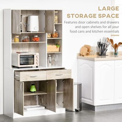 Modern home Kitchen Cupboard Sideboard Storage Cabinet Unit for Dining Room Living Room