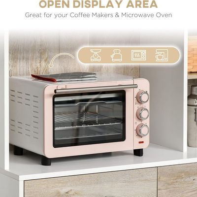 Modern home Kitchen Cupboard Sideboard Storage Cabinet Unit for Dining Room Living Room