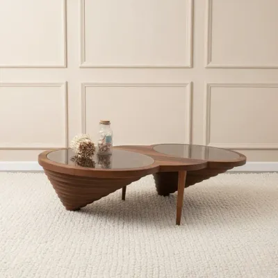 Hamra Wooden Low Coffee Table Hamra Wooden Low Coffee Table