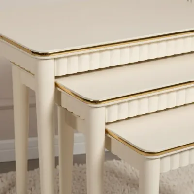 Lodos Cream Nesting Tables Lodos Cream Nesting Tables