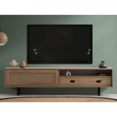 Finn Tv Unit Oak 200cm
