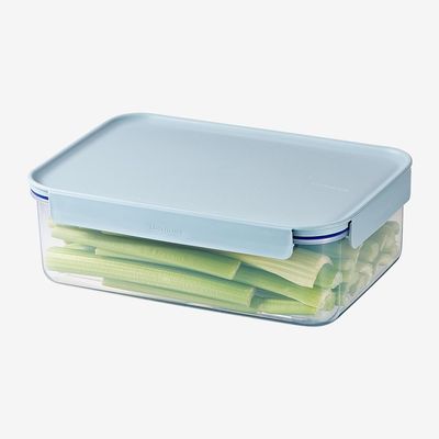 LocknLock Classic Plus Rectangle Food Container 2.8L – Mint, 4-Side Locking, Stackable & Leakproof