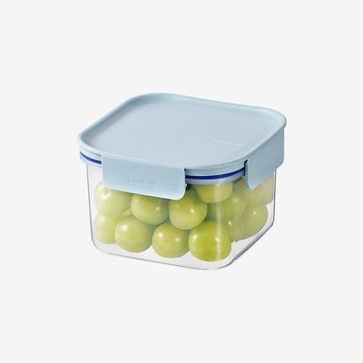 LocknLock Classic Plus Square Food Container 860ml – Mint, 4-Side Locking, Stackable & Leakproof