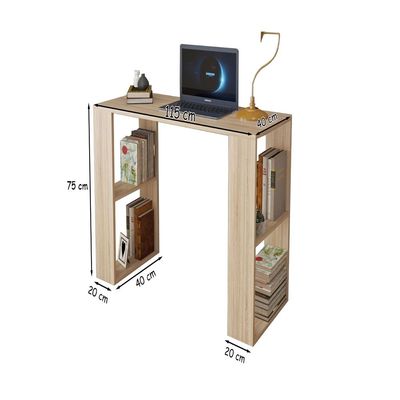 Wood Studying and work Desk 115x75x40cm