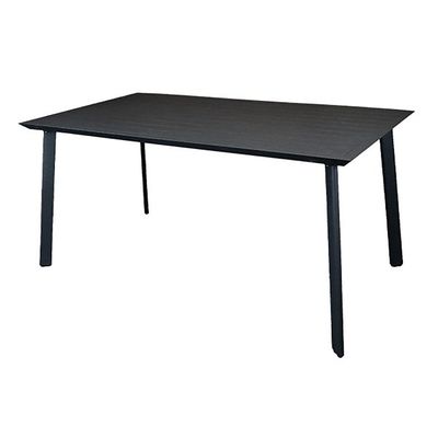 6-Seater Table -Geneva Style-160×90×74CM-Aluminum-1Year