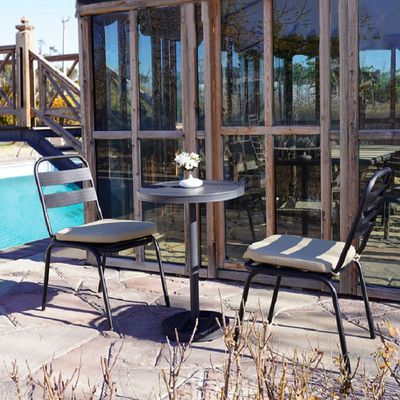  Schondor-2-Seater Table -Prague Style- φ 57×74CM-Aluminum-1Year