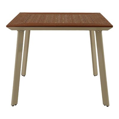  Schondor-4-Seater Table -Dusseldorf Style-91×91×74CM-Aluminum-1Year