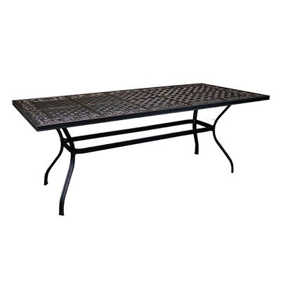 6-Seater Table -Frankfurt Style-168×92×74CM-Aluminum-1Year