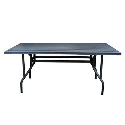 6-Seater Table -Rome Style-180×90×74CM-Aluminum-1Year