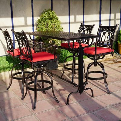 4-Seater Table -Naples Style-165×70×105CM-Aluminum-1Year