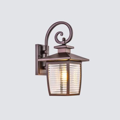 Outdoor Retro Wall Lamp IP65 Exterior Wall Sconces Aluminum - E27 Bulb - 3 Years Warranty
