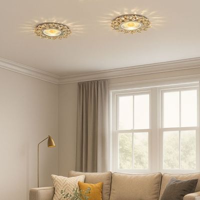 Crystal Frame for LED Spotlight Bulb GU10 MR16 - 3 Years Warranty