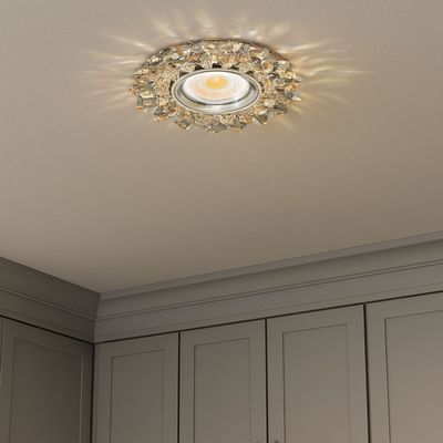 Crystal Frame for LED Spotlight Bulb GU10 MR16 - 3 Years Warranty