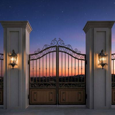 Modern Vintage Antique Wall Lighting for Outdoor - IP65 Waterproof - E27 Bulb - 3 Years Warranty