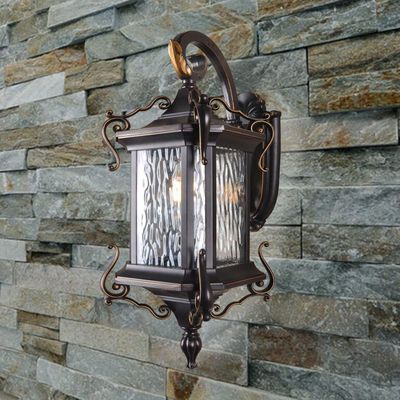 Modern Vintage Antique Wall Lighting for Outdoor - IP65 Waterproof - E27 Bulb - 3 Years Warranty