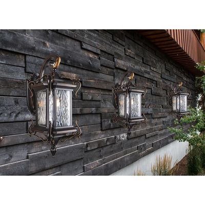 Modern Vintage Antique Wall Lighting for Outdoor - IP65 Waterproof - E27 Bulb - 3 Years Warranty