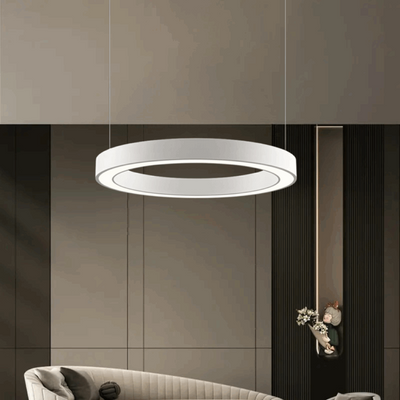 Elegant Hanging Pendant Light for Kitchen, Living Room, Bedroom White - 3 Years Warranty