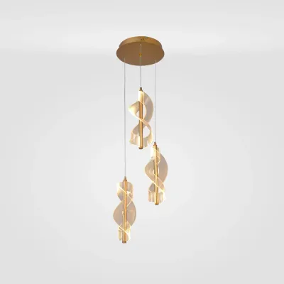 Modern LED Hanging Light - 3 Color Light Changeable - 3 Years Warranty