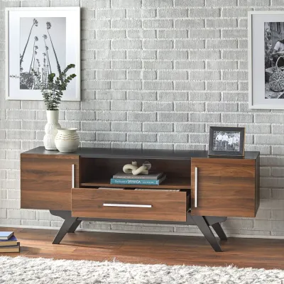 Arendal Mid-Century TV Stand – Vintage Charm with Modern Functionality