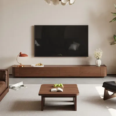Modern TV Stand & TV Media Unit – 4 Drawer Storage Console Modern TV Stand & TV Media Unit – 4 Drawer Storage Console