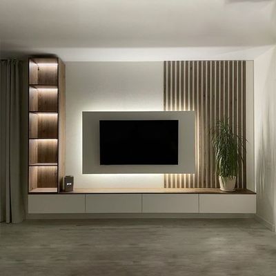 Lumo Wall-Mounted Media Unit – Luxury TV Stand & TV Media Unit