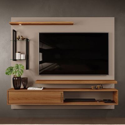 Griz Media Wall Unit – Modern TV Stand & TV Media Unit in Laminated MDF Griz Media Wall Unit – Modern TV Stand & TV Media Unit in Laminated MDF
