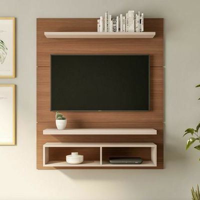 Haily TV Unit – Modern TV Stand & TV Media Unit with Open Shelves