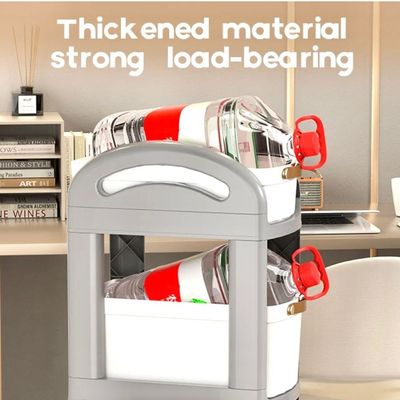 3 Layer  Rolling Organiser With Drawers And Wheels