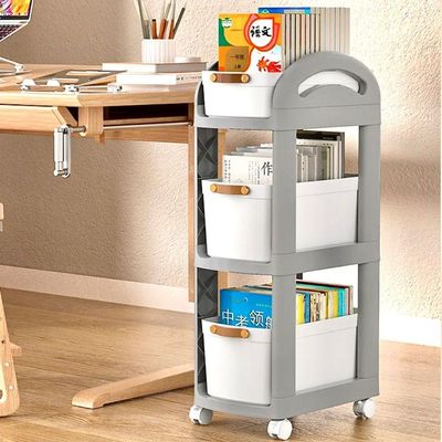 3 Layer  Rolling Organiser With Drawers And Wheels