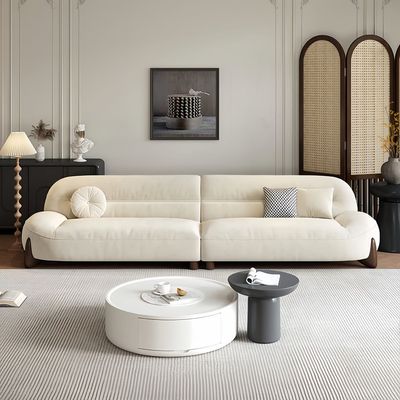 Luxury Fabric Cloud Shaped Sofa Set – Modern Sectional Sofa & 3 Seater Sofa for Living Room Luxury Fabric Cloud Shaped Sofa Set – Modern Sectional Sofa & 3 Seater Sofa for Living Room