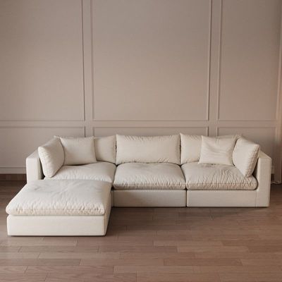 Aurelia Cloud Sofa – Luxury Modular Sofa, Premium 4 Seater Sectional for Modern Living