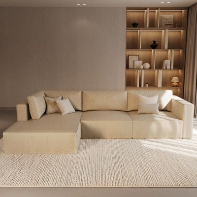 Camille Modular Sofa – Luxury Sectional Sofa, Modern 3 Seater Comfort