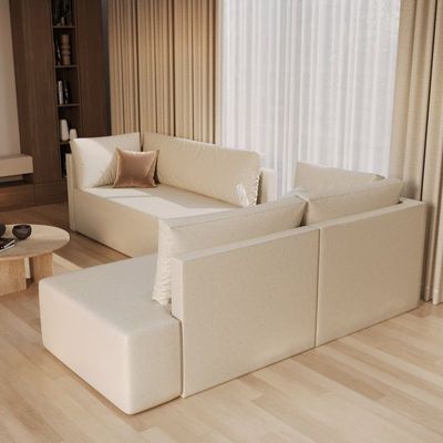 Avana Modular Sofa – Luxury L-Shaped Sofa, Modern Corner Sofa for Stylish Living