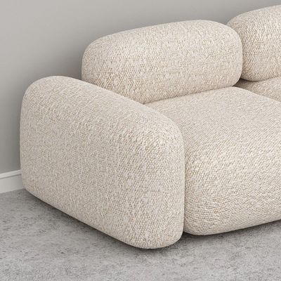 Marshmello Modular Sofa – Luxury 3 Seater Sofa, Modern Sectional Sofa for Elegant Living