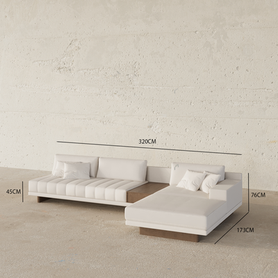 Flynn L-Shaped Sofa – Luxury Corner Sofa, Modern 4 Seater Sofa for Stylish Living