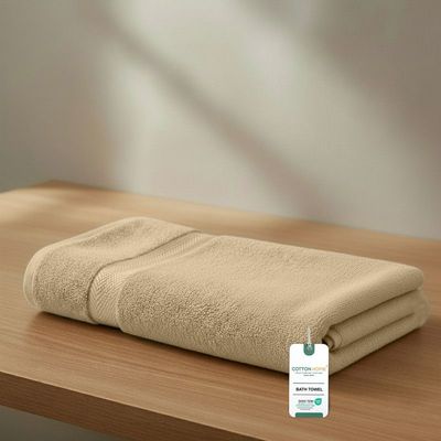 Premium Cotton Towel 70x140cm Bath Towel  , 600 GSM Quick Dry and Durable , Linen