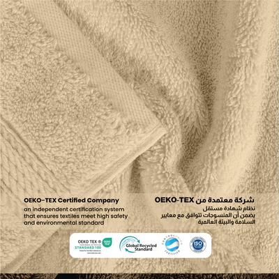 Premium Cotton Towel 70x140cm 4-Piece Bath Towel  , 600 GSM Quick Dry and Durable , Linen