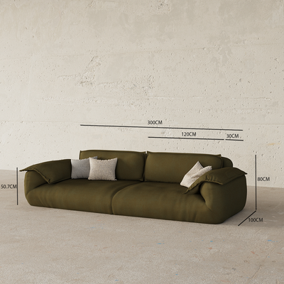 Jelani Sofa Set – Elegant 2 Seater Sofa with Free Cushion & Modern Vintage Design