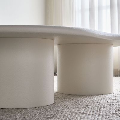 Halo Luxury Coffee Table – Modern Center Table with Sculptural Organic Design for Living Room