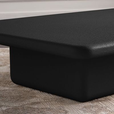 Blossom 2-Piece Coffee Table Set – Luxury Modern Nesting Tables & Elegant Center Table Design (Black)