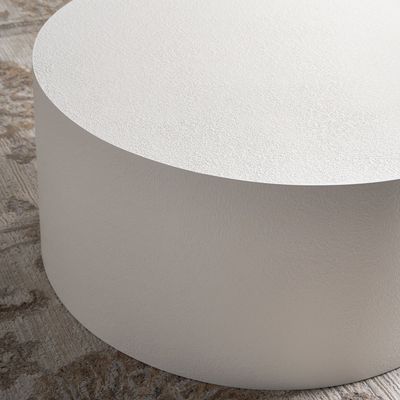 Fountain 2-Piece Coffee Table Set – Modern Round Nesting Tables & Elegant Living Room Centerpiece
