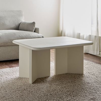 Crest Coffee Table – Modern Luxury Round Center Table with Sculptural Base