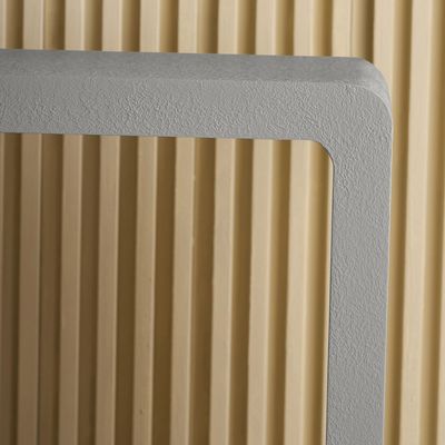 Edgy Console Table – Luxury Modern Rectangle Entryway Table with Stylish Plaster Finish Edgy Console Table – Luxury Modern Rectangle Entryway Table with Stylish Plaster Finish