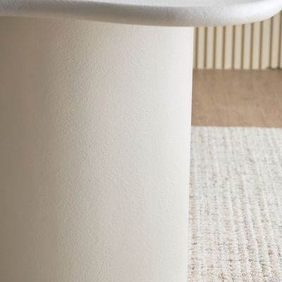 Modern Cloudy 4-Seater Dining Table – Luxury Small Dining Table with Pedestal Base Modern Cloudy 4-Seater Dining Table – Luxury Small Dining Table with Pedestal Base