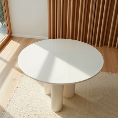 Petal 4-Seater Dining Table – Modern Round Dining Table for Elegant Small Spaces Petal 4-Seater Dining Table – Modern Round Dining Table for Elegant Small Spaces