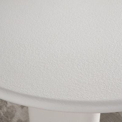 Pillar 6-Seater Dining Table – Elegant Oval Dining Table with Sturdy Pillar Legs