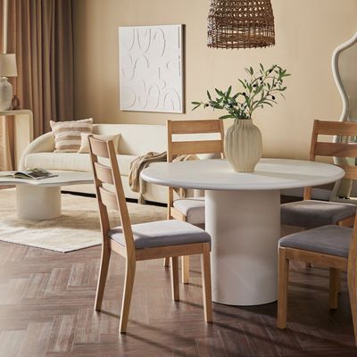 Willow 4-Seater Dining Table – Premium Round Dining Table for Minimalist Modern Homes Willow 4-Seater Dining Table – Premium Round Dining Table for Minimalist Modern Homes