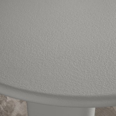 Pillar 6-Seater Dining Table – Modern Oval Dining Table with Stylish Pillar Leg Design